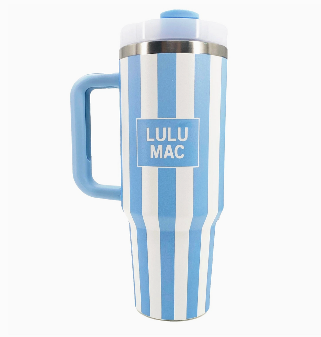 Striped Lulu Mac Tumbler 40OZ