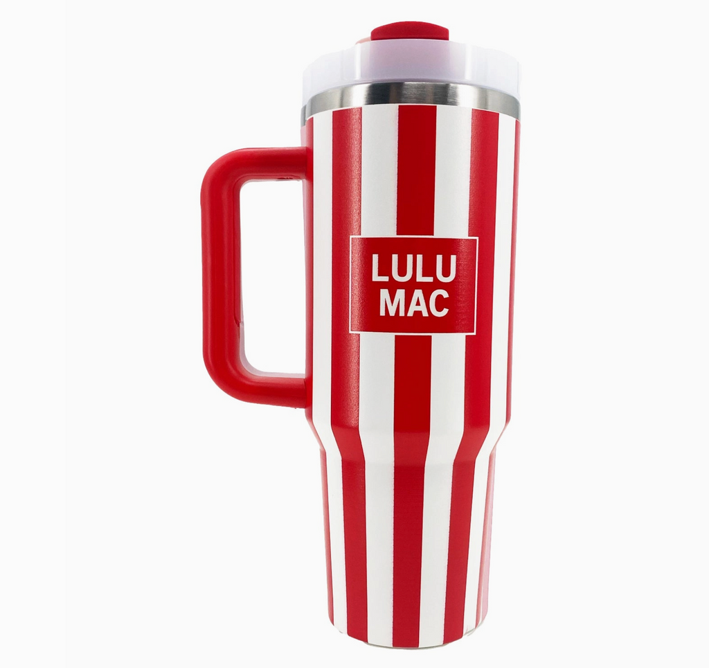 Striped Lulu Mac Tumbler 40OZ