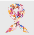 Purple Tropical Bloom Scarf