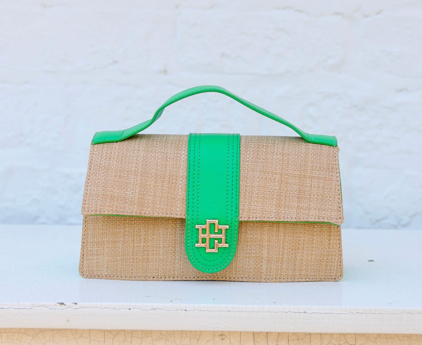 Waverly Clutch Kelly Green