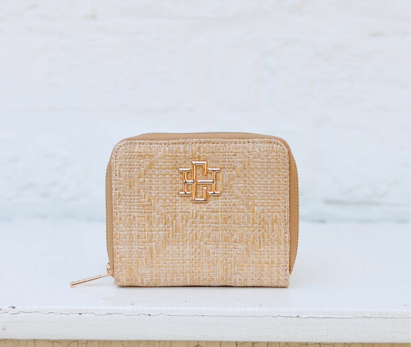 Blakely Wallet Natural Lattice