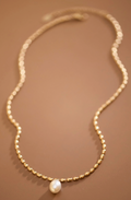 Pearl Rice Bead Necklace