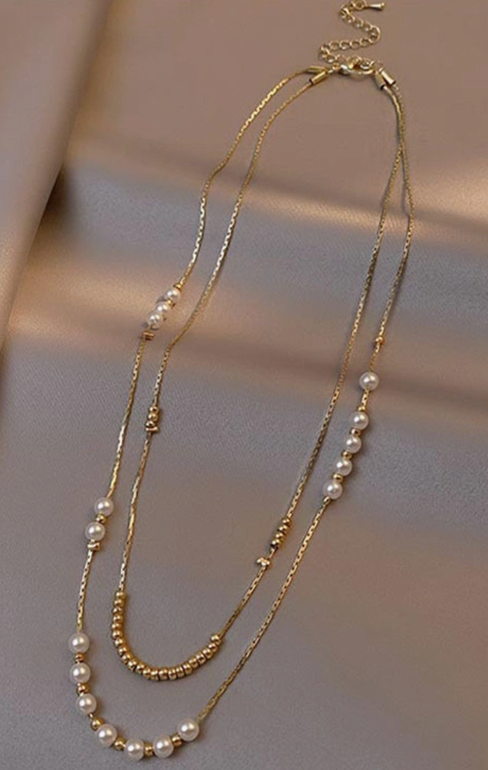 Pearl Layered Necklace