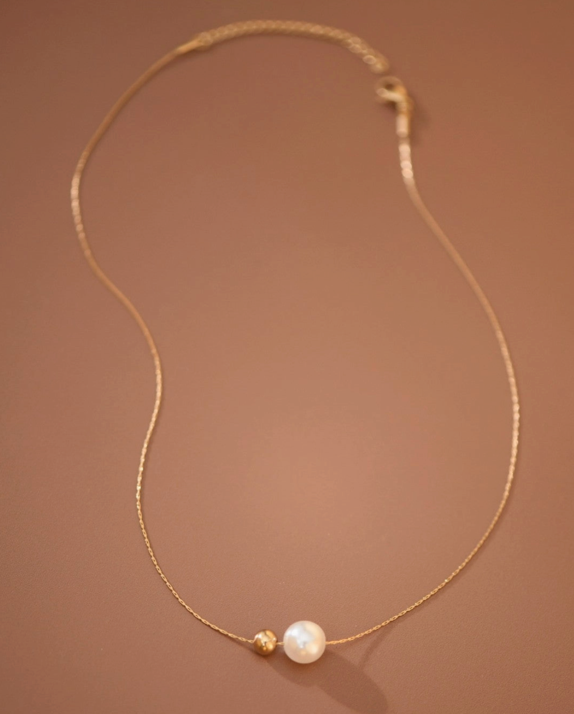 Pearl + Bead Necklace