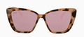 Callie Cheetah Medium Cat Eye Sunglasses