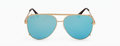 Shay Blue Polarized Aviators