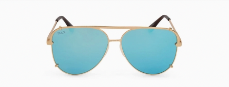 Shay Blue Polarized Aviators
