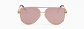Shay Gold Polarized Large Aviator