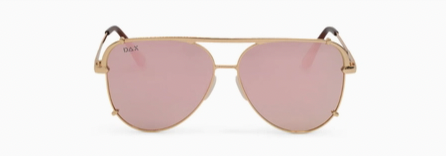 Shay Gold Polarized Large Aviator