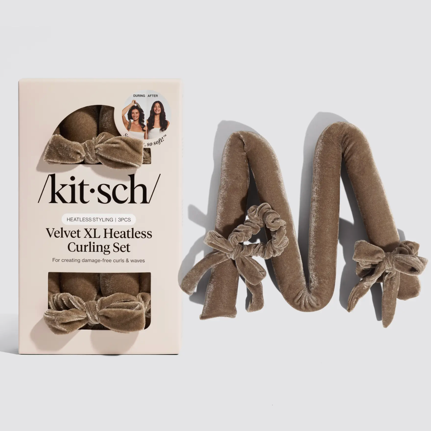 Kitsch Velvet Xl Heatless Curling Set