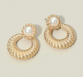 Pearl Accent Earrings