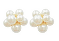 Pearl Cluster Earrings