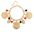 Bulldog Charm Game Day Bracelet
