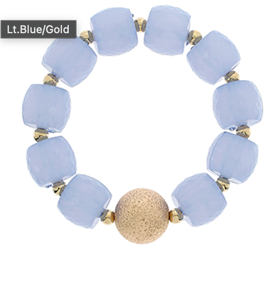 Ball Accent Bead Bracelet