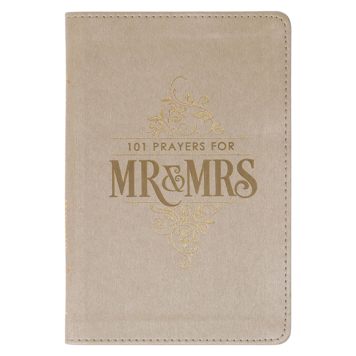 Gift Book 101 Prayers For Mr. & Mrs. Faux Leather