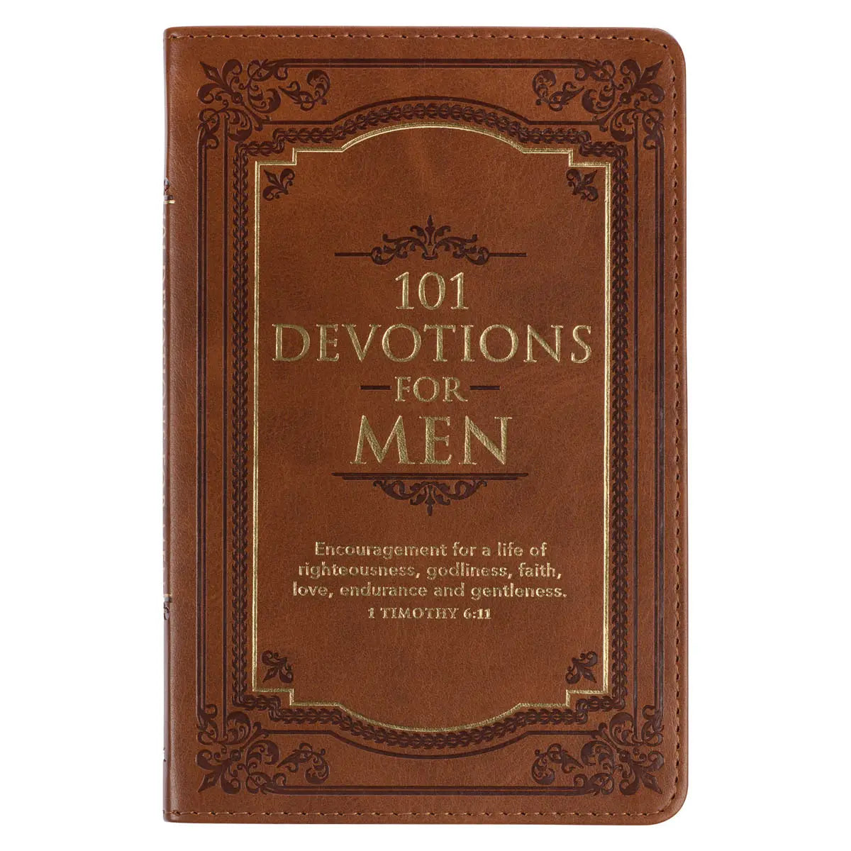 101 Devotions For Men Faux Leather
